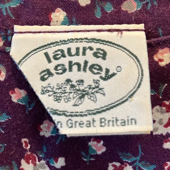 Vintage Laura Ashley 100% Cotton Sundress, size L - Picture 4 of 5